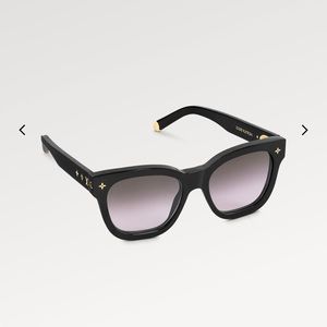 Louis Vuitton My Monogram Square Sunglass Z1523W 93L 53-19-143 W/ Box Bl…